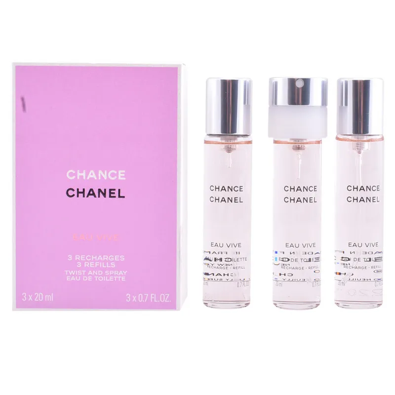 Chanel Chance Eau Vive Twist & Spray Eau De Toilette Refill